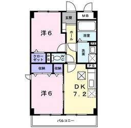 シルクコートの物件間取画像